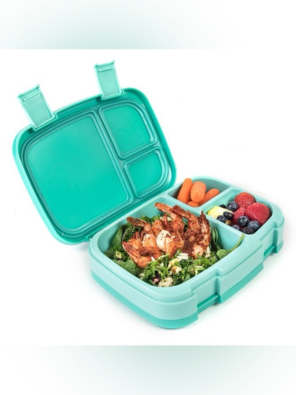 Bentgo Fresh 4-Compartment Leak-Proof Bento-Style Lunch Box Removable Divider - Picture 4 of 12